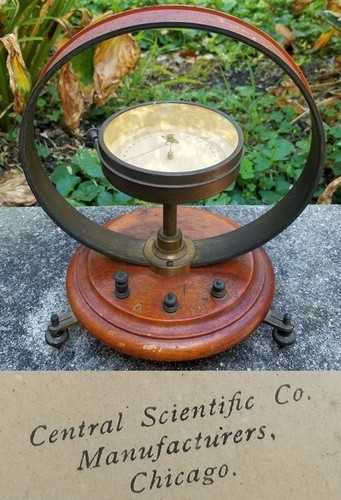 Antique galvanometer tangent - antique,